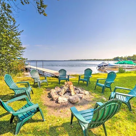 Crivitz Lakefront Escape With Boat Dock And Slip!